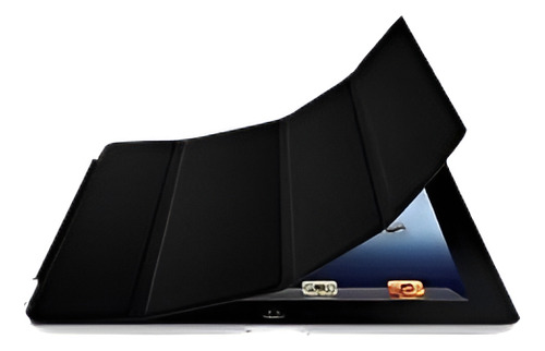 Negro Smart Cover Para iPad 2/3 Con Cierres Magnéticos, Auto