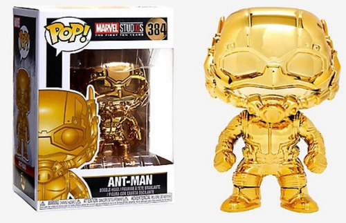 Antman Gold Chrome Marvel Funko Pop