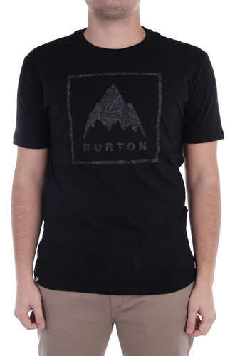 Remera Burton Hombre Sticker Box Manga Corta Original