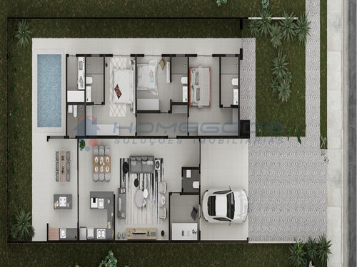 Imagem 9 de 15 de Casa Térrea Venda Swiss Park Glarus - Campinas - Ca01180 - 69451882