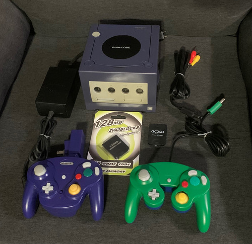 Nintendo Gamecube Memoria Sd 64 Gb 2 Controles