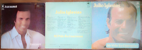 Julio Iglesias Mi Vida En Canciones Emociones Disco Vinilo (Usado)