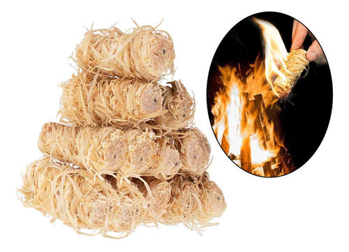 Fogão A Pellet De Madeira Para Churrasco Firestarter 2x5cm