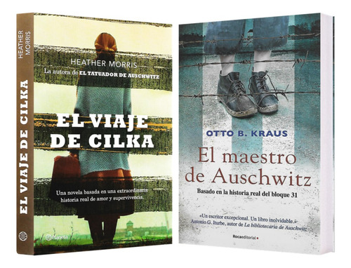 El Viaje De Cilka + Maestro De Auschwitz 2 Libros