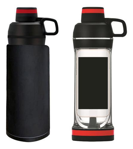 (mb) Garrafa De Água Com Bolso Escondido Para Celular, Segre