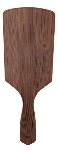 Cepillo De Pelo Neumatico Rectangular Mango Madera