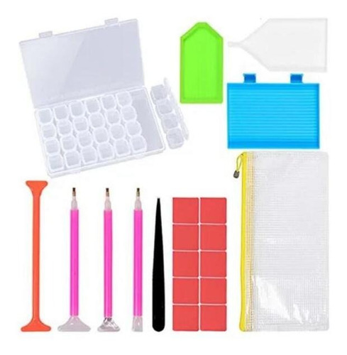 Kit De Pintura Sobre Vidrio Stitch 5d Diy C