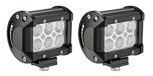 Barra De Luz - Senlips 18f-c3cr 2 Pack 18w 4  Pods Cree Floo