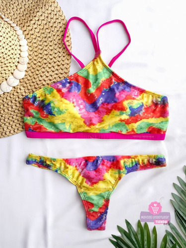 Bikini Top Triangulo Almohadilla Y Less Batik Promesse 8244
