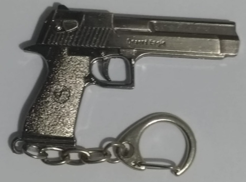 Chaveiro De Arma Pistola Desert Eagle Militar Em Metal