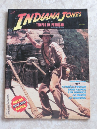 Indiana Jones E O Templo Da Perdição - Revista Ilustrada