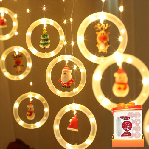 Sanillos Decorativos De Navidad Ucortina Con Forma De Bola D
