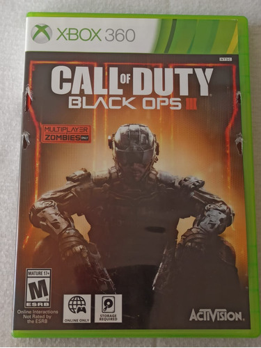 Call Of Duty: Black Ops Iii Xbox 360 Original Usado