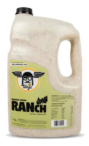 comprar Aderezo Ranch Para Alitas 3.8 L Al Mejor Precio