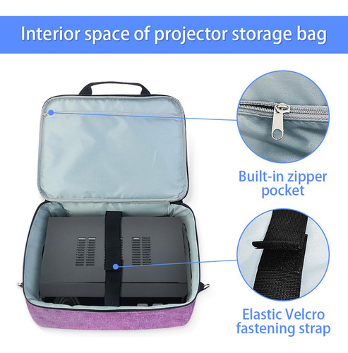 Estuche Portátil Para Proyector De Viaje Múltiples