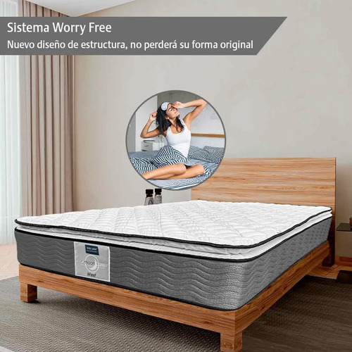 Colchón Individual Restonic + Almohada Memory Foam Gratis