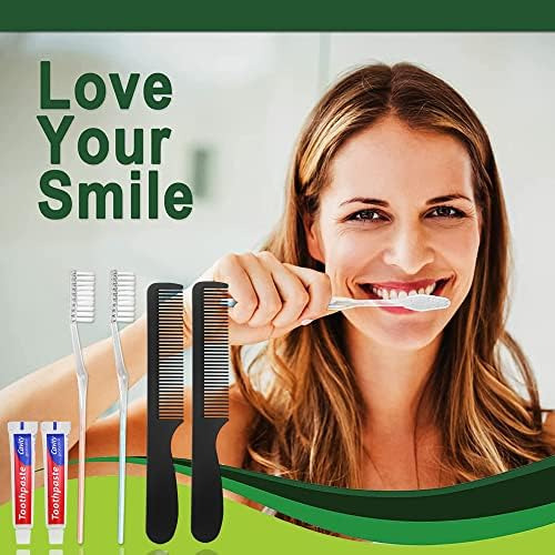 Hqslsund 30 Cepillos De Dientes Desechables Con Pasta De Die