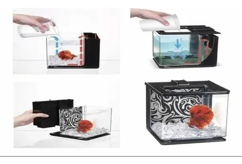 Acuario Bettera Marina Ez Care 2.5lts Pecera Betta Betera