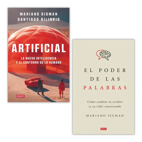 Pack Artificial + El Poder De Las Palabras De Mariano Sigman | Envío gratis
