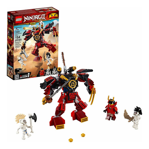 Figuras Para Armar Lego Ninjago Legacy 70665 Samurai Me Fgr