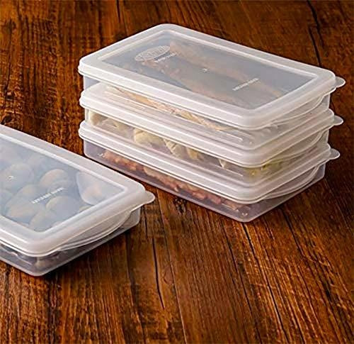 Recipientes De Plástico Para Alimentos Con Tapas - Pack De