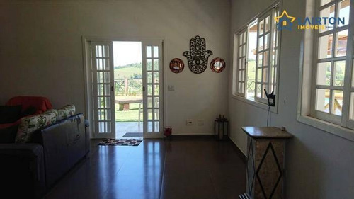Chácara Com 6 Dormitórios À Venda, 1900 M² Por R$ 1.400.000 - Vale Dos Pinheiros - Atibaia Sp - Ch1254