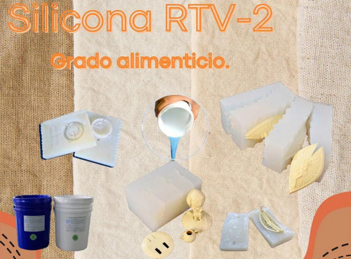 Silicona Líquida Transparente Galón Para Moldes