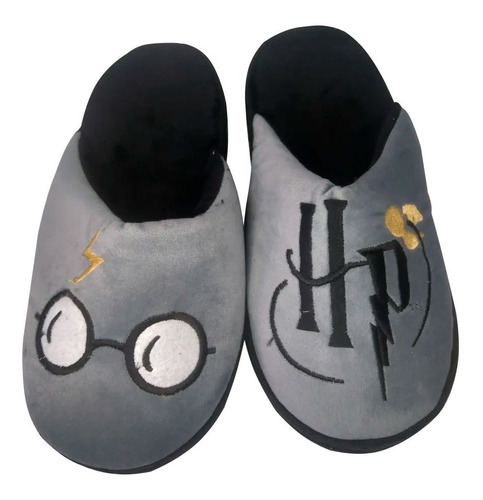 Harry Potter Pantuflas Bordadas Gafas Harry