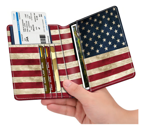 Funda para pasaporte, cartera de viaje, bloqueo RFID, correa