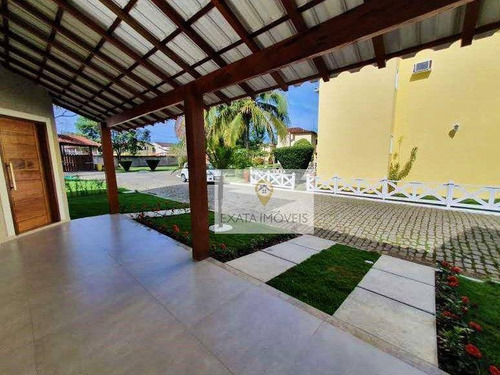 Imagem 2 de 25 de Casa Duplex 3 Quartos Em Condomínio Fechado, Praia De Costazul/ Rio Das Ostras! - Ca1292