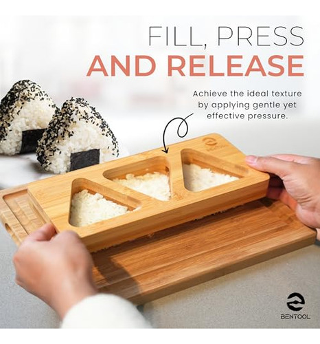 Jgo Moldes Para Onigiri Para Regalo Japonés Kit De Moldes De