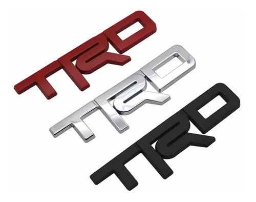 Emblema Logo Lateral Compuerta Trd Toyotas Fortuner 4runner