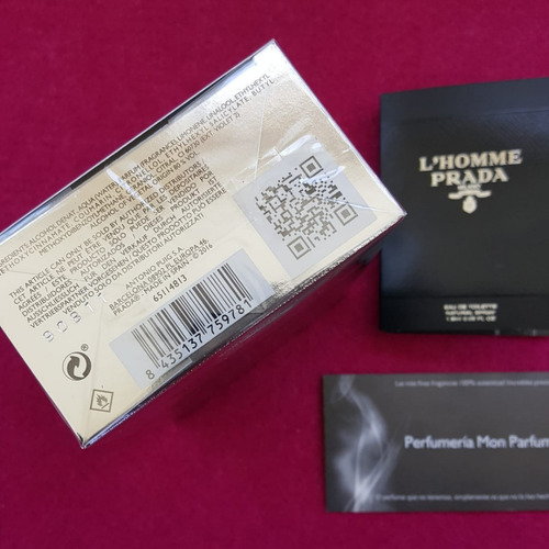 Imagen 6 de 6 de ** Perfume Prada Luna Rossa Carbon. Entrega Inmediata **