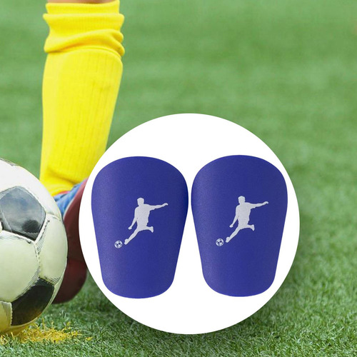 2x Mini Espinilleras De Fútbol, Entrenamiento De 10cmx6cm