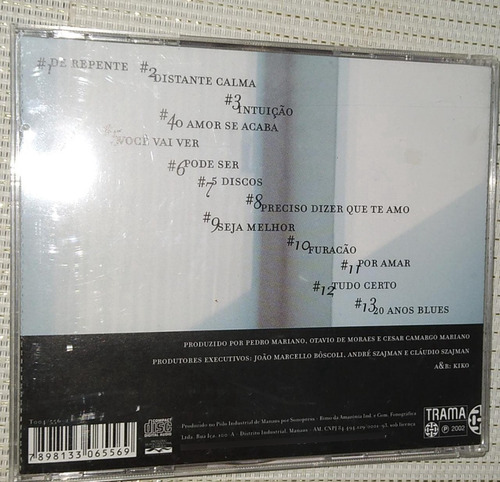Cd Pedro Mariano - Intuição ( 16822 ) (Usado)
