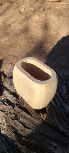 Mate Ranchero O Vaca De Algarrobo Vta X Mayor Marrón Claro Ranchero