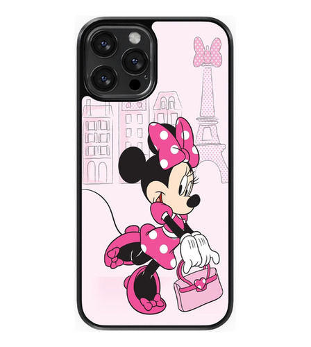 Funda Diseño Para Samsung  Minnie Mousse Rosa #10