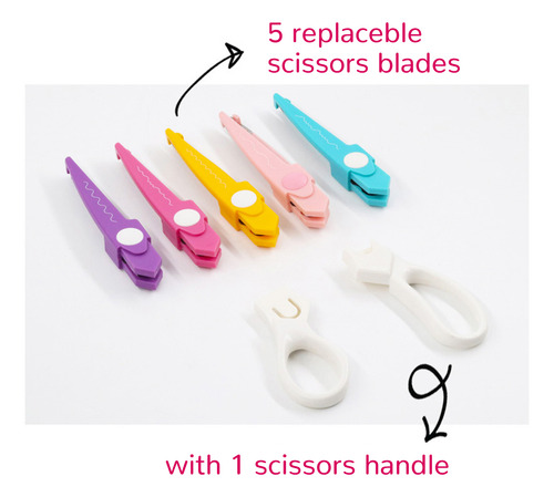 Tijeras Para Cortar Y Pares Decorativos Para Manualidades