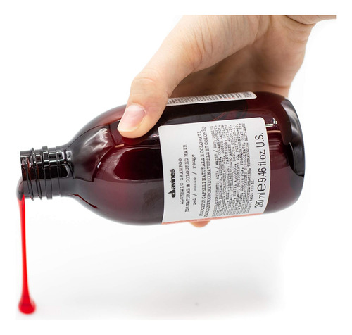 Shampoo Davines Alchemic Red, 947 Onças Fluidas (pacote)