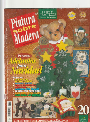 Revista Pintura Sobre Madera  N° 20 - Con Moldes