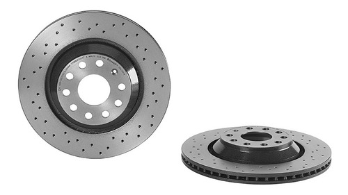 Discos Traseros Perforados Brembo Audi A3 S Line 2013