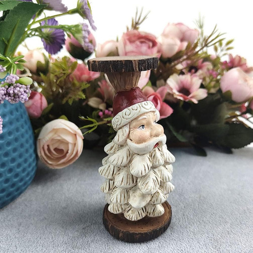 Portavelas De Gnomo, Decretación Vintage, Velas De Té De Nav