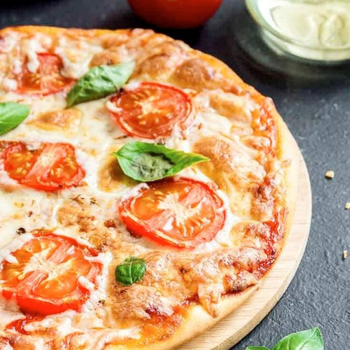 Imagen 2 de 8 de Tabla Pizza Pizzera Bambu Madera Preparar Servir Cocina