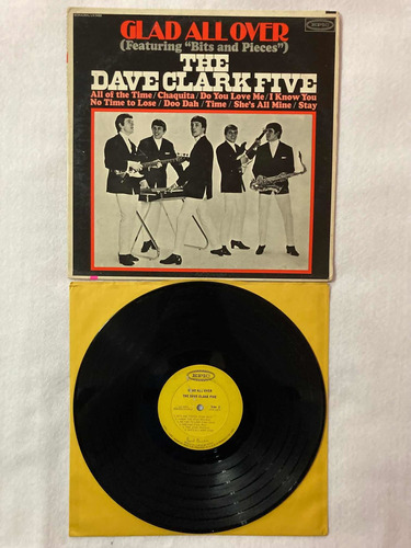 The Dave Clark Five Glad All Over Lp Vinyl Vinilo Usa 1964