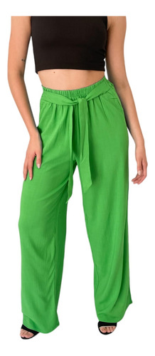 Pantalon Palazzo Mujer Tendencia 