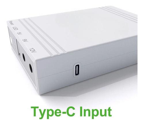 Mini Ups Portatil Wgp Dc 14watt Usb 5-9-12v 5200mah Real