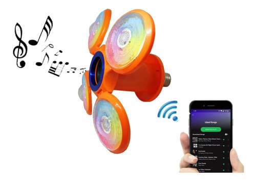 Luz Disco Con Bluetooth Musica Rgb Tiktok Fiesta Pieza