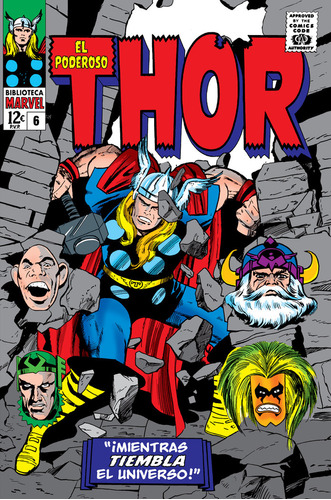 Libro Bibm33 Poderoso Thor 5 1965 - Jack Kirby