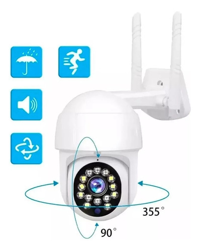 2 Camaras Ip Smart Wifi Infrarrojo Externo Y Interno Hd
