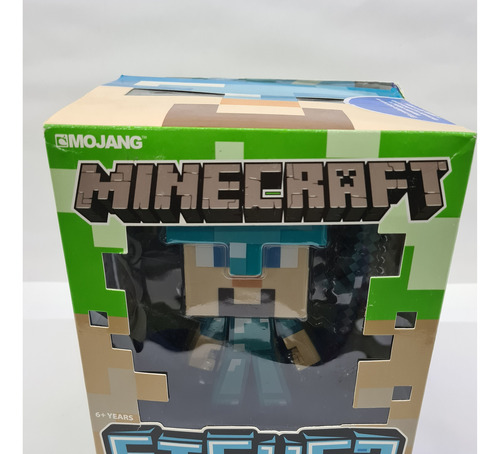 Muñeco Steve Diamond Armor Articulado Nuevo